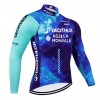 Maglia 2024 Decathlon Ag2r Manica Lunga Blu Maglia 2024 Decathlon Ag2r Manica Lunga Blu